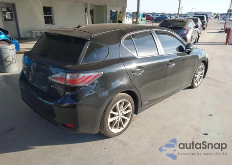 2013 Lexus Ct 200H z USA, uszkodzony, nr VIN JTHKD5BH0D2128096
